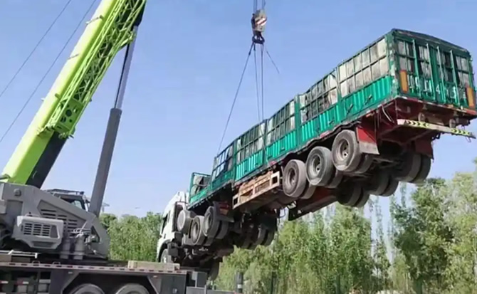 裕民道路脱困救援案例
